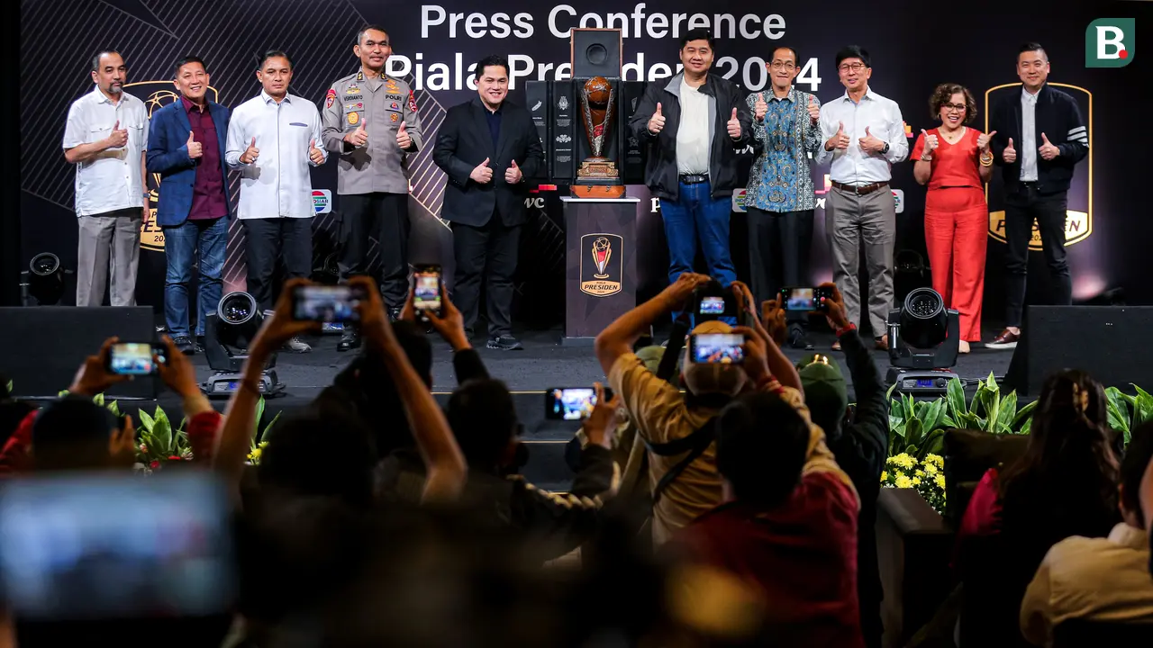 Foto: Piala Presiden 2024 Segera Bergulir, Pemenang Bakal Terima Hadiah 5 Miliar Rupiah