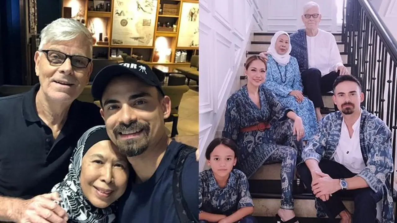 7 Potret Kenangan Ashraf Sinclair dan Keluarga, Penuh Kasih Sayang