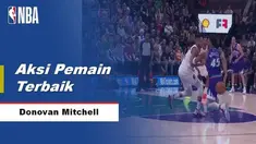 Berita Video Aksi-Aksi Terbaik Donovan Mitchell Saat Utah Jazz Kalahkan Trail Blazers 121-115
