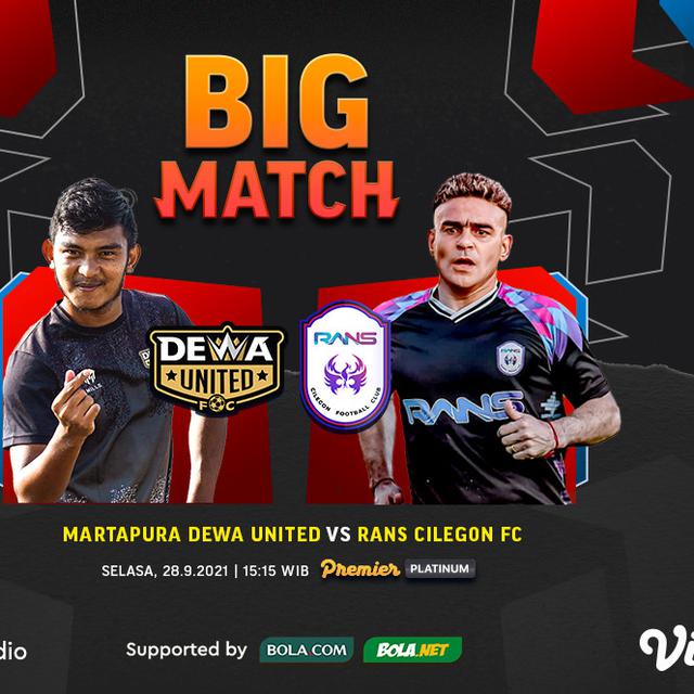 Saksikan Di Vidio Live Streaming Liga 2 2021 Martapura Dewa United Vs Rans Cilegon Fc Bola Liputan6 Com