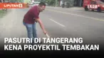 Waduh! Pasutri Kena Proyektil Tembakan Polisi