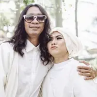 Aming dan Evelyn Nada Anjani resmi menikah [foro: instagram/ringgoagus]