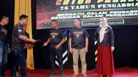 Puncak Perayaan HUT ke-28, Alumni Bintara Catur Perkasa Kodam XIV Hasanuddin Salurkan Tali Asih