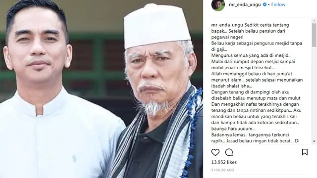 Enda Ungu (Foto: Instagram)
