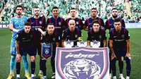 Johor Darul Ta'zim saat menghadapi Al-Ahli pada perempat final AFC Champions League (ACL) Elite musim ini di King Abdullah Sports City Stadium, Jeddah, Jumat (17/04/2026). (dok. Johor Darul Ta'zim)