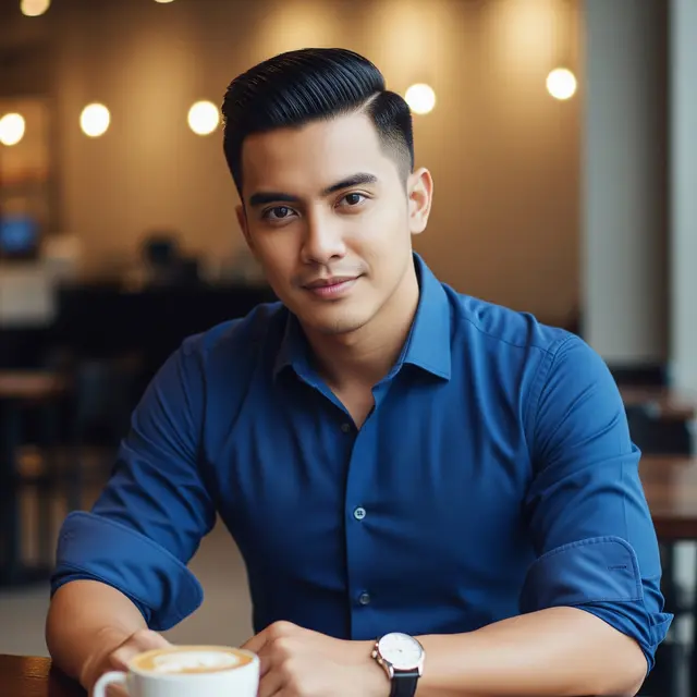 Potongan Rambut Pria ala Anime 2026 (Image by Gemini AI)