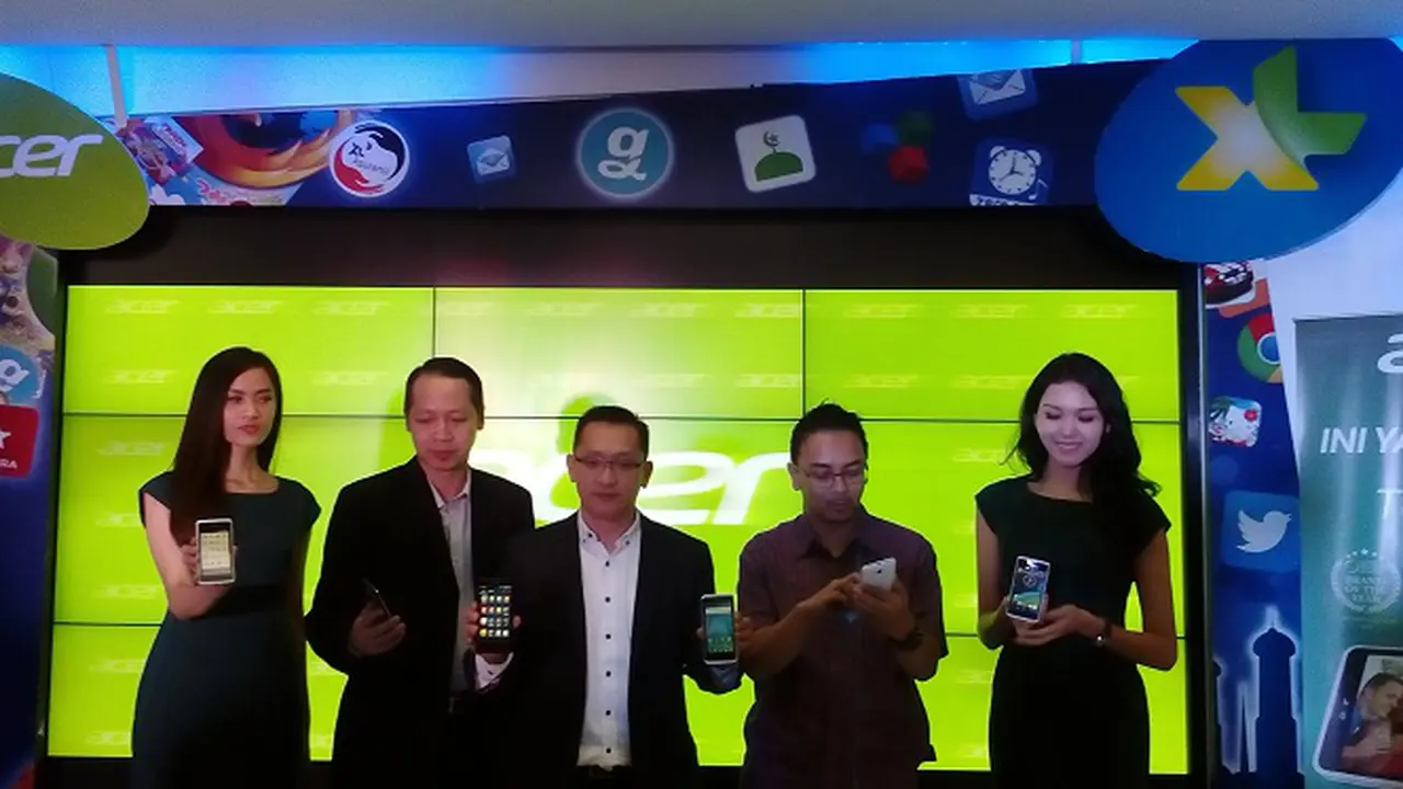 Acer Luncurkan 3 Smartphone Kaya Fitur Rp 1 Jutaan