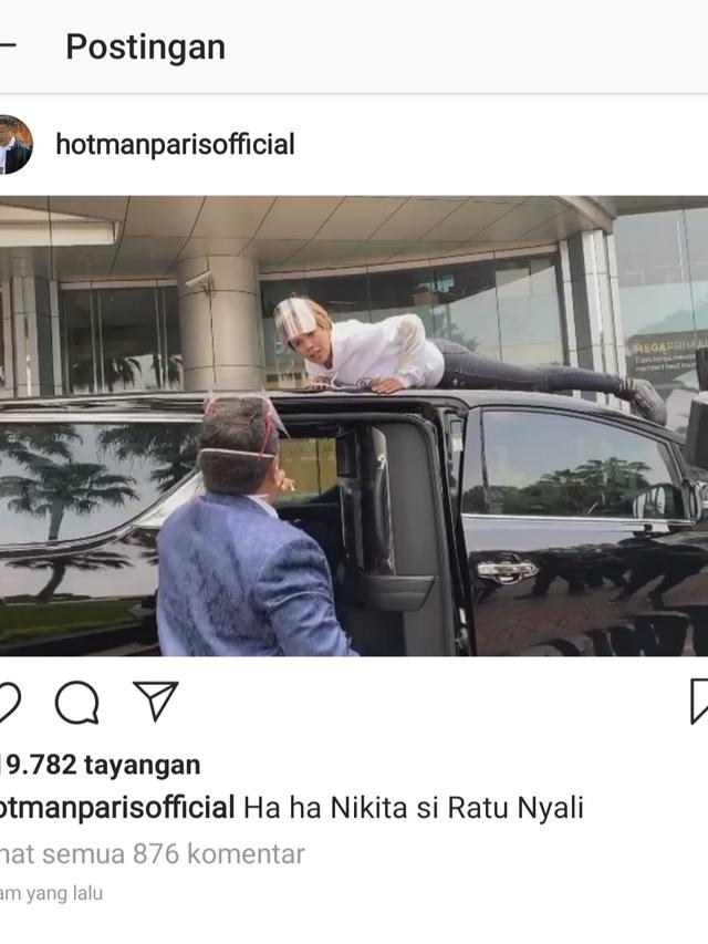 Unggahan Hotman Paris. (Foto: Instagram @hotmanparisofficial)