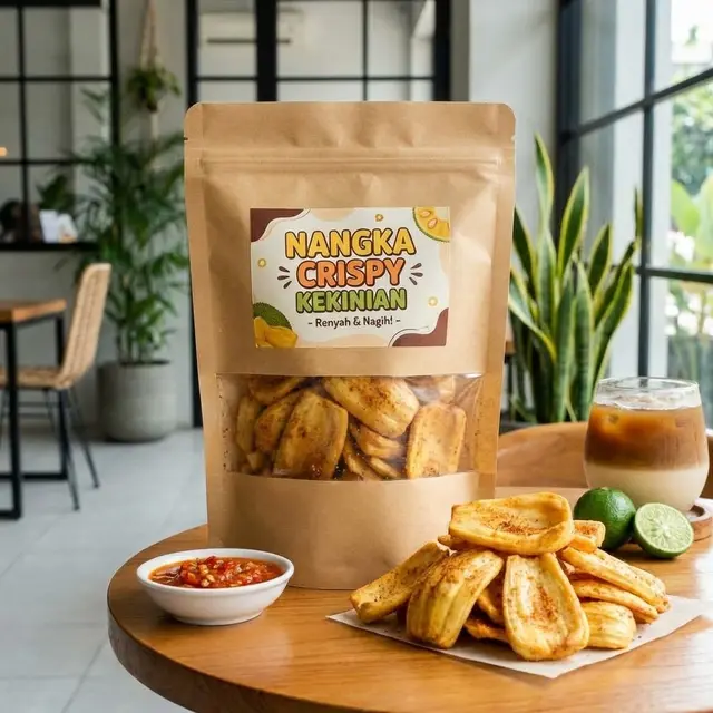 Ilustrasi Ide Jualan Nangka Crispy Kekinian