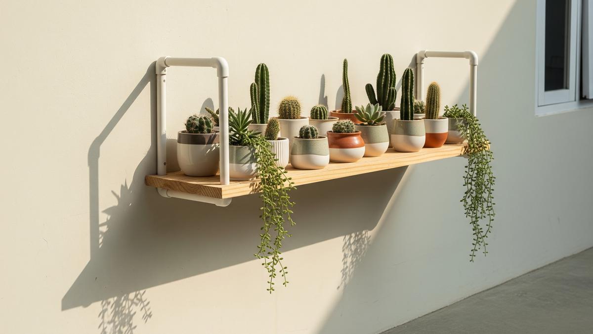 9 Desain Pipa PVC untuk Rak Tanaman Gantung di Dinding Rumah, Estetik dan Murah Meriah