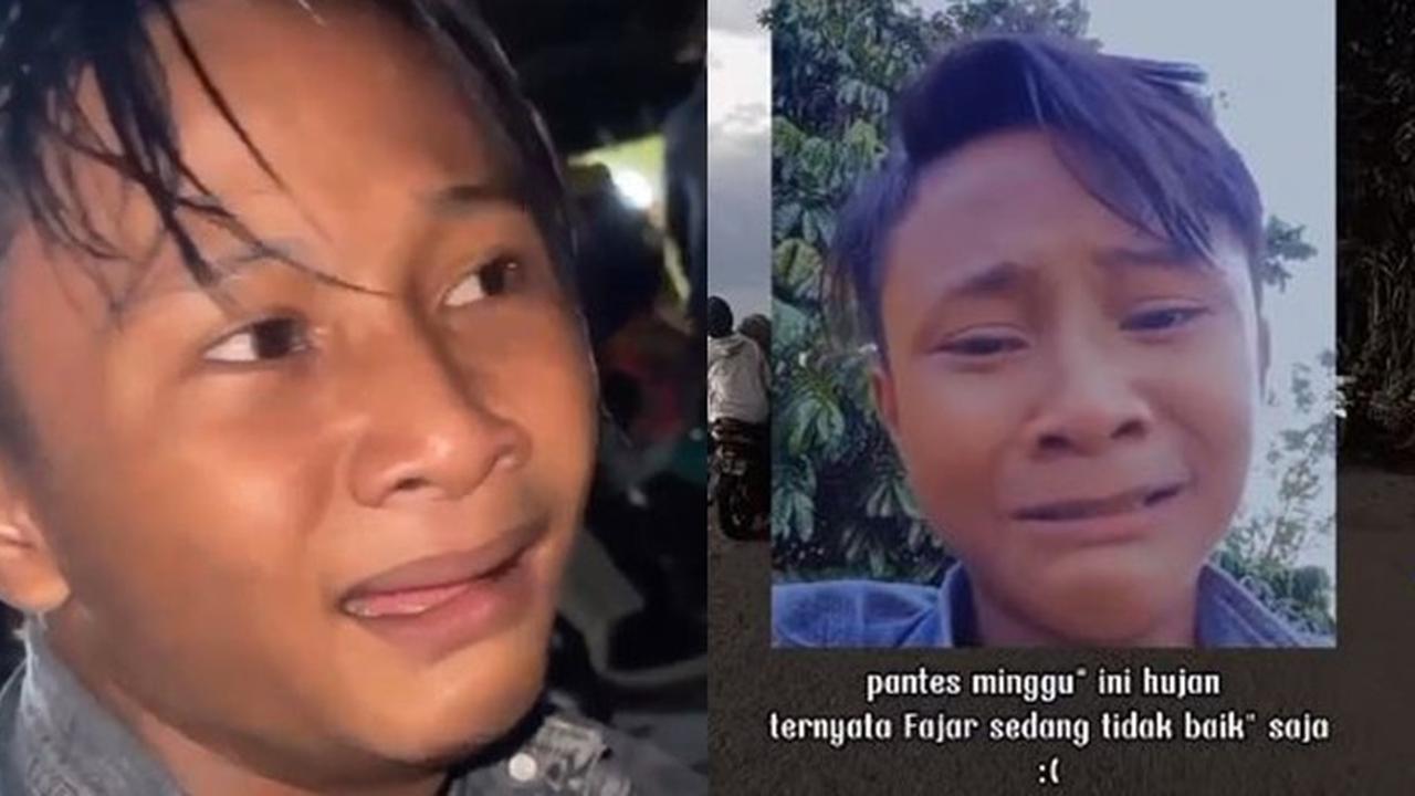 6 Potret Fajar yang Viral Karena Cintanya Tak Dihargai, Cowok Asal Gorontalo