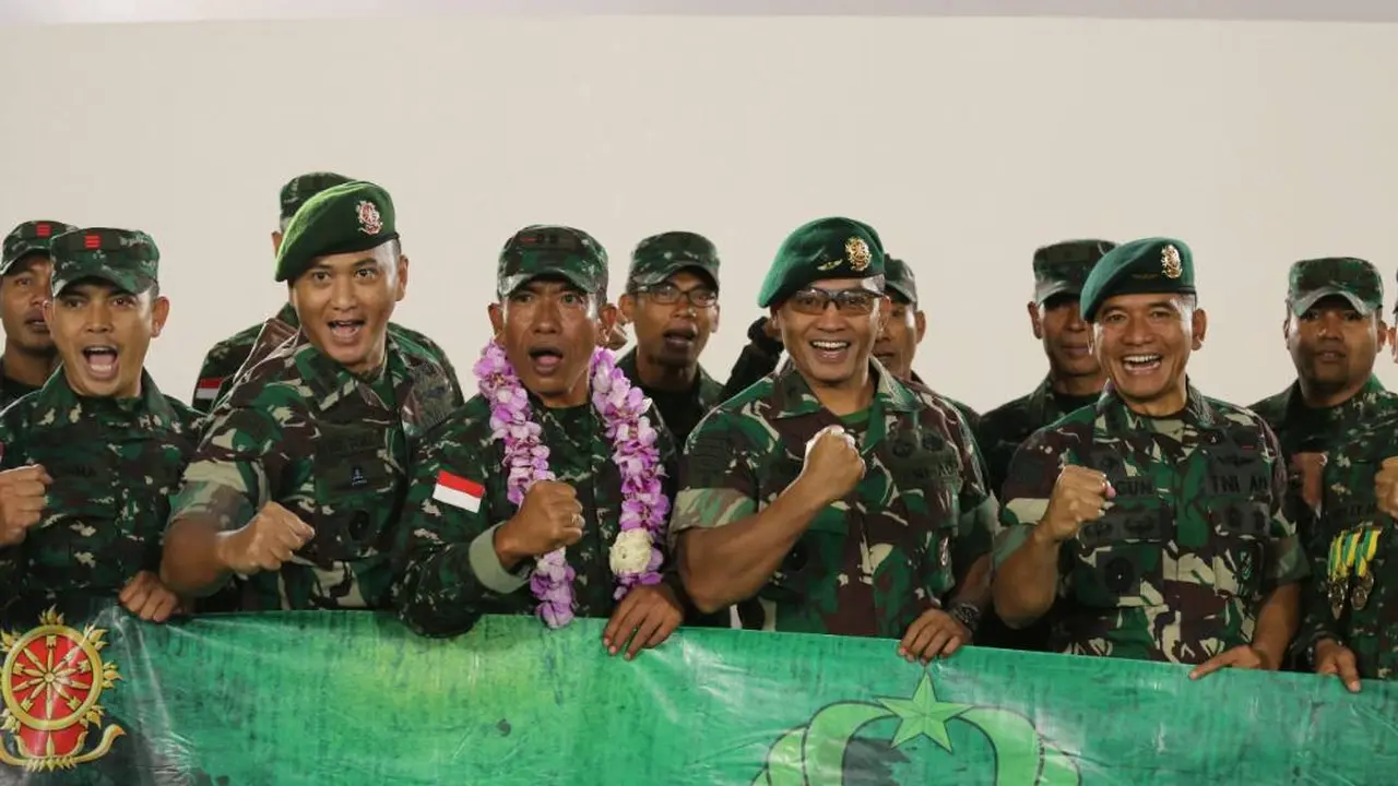 Petembak TNI AD kembali menjadi juara umum pada Lomba Tembak Australian Army of Skill Arms at Meeting 