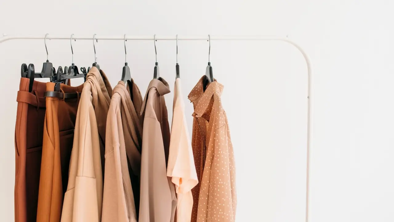 Ilustrasi capsule wardrobe