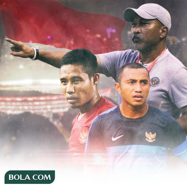 Timnas Indonesia - Fakhri Husaini, Firman Utina, Evan Dimas