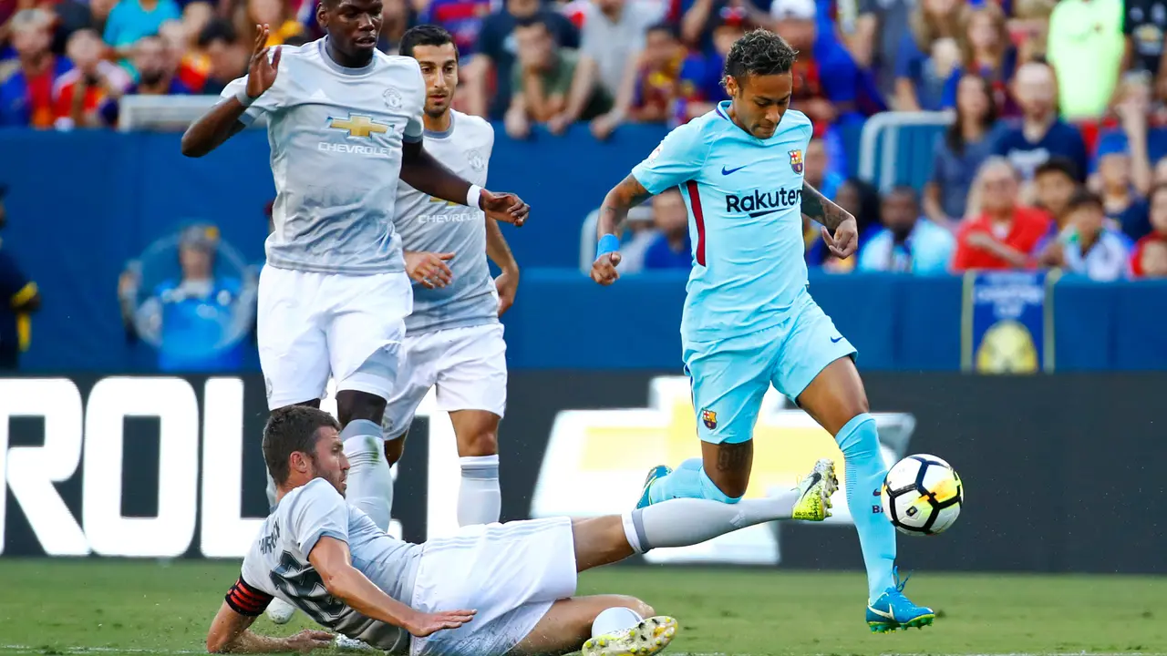 Barcelona-Manchester United-Neymar