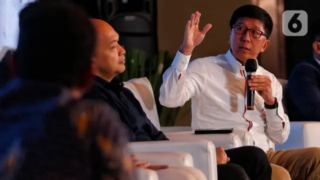 Managing Director PT Elang Mahkota Teknologi Tbk atau Emtek Sutanto Hartono