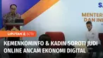 Ketua Umum Kamar Dagang dan Industri, KADIN Indonesia, Anindya Bakrie menggelar diskusi dengan Menteri Komunikasi dan Informatika, Budi Arie Setiadi di Jakarta. Dalam pertemuan ini, Kemenkominfo dan KADIN Indonesia menyoroti maraknya kasus judi onlin...