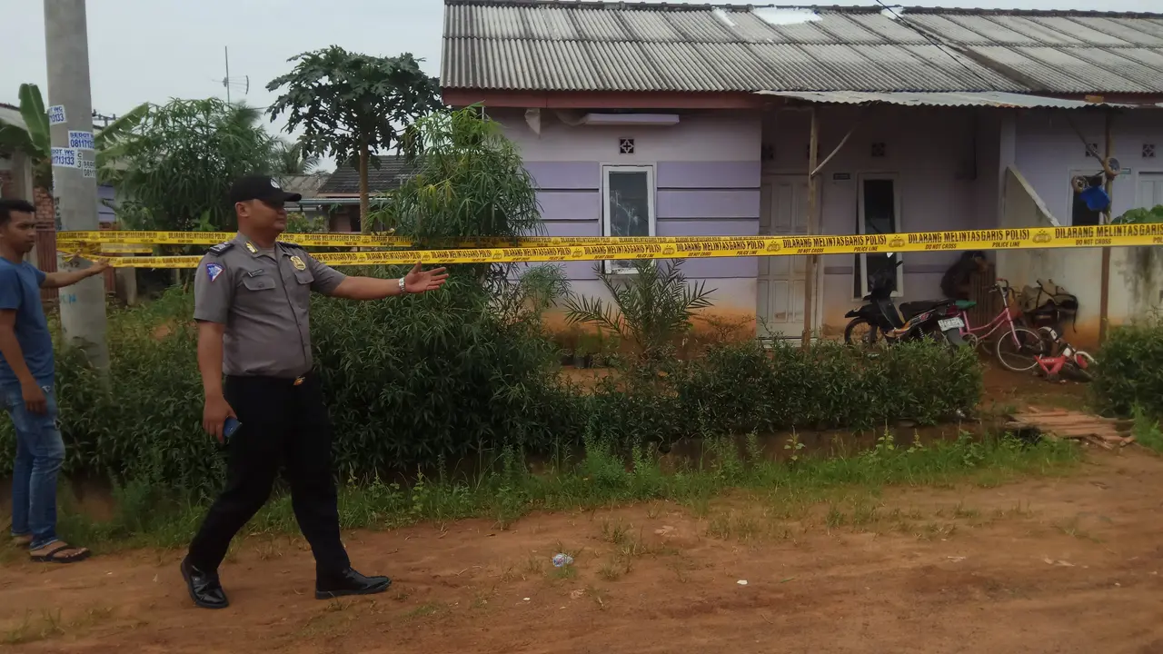 Suara Tangisan Bayi di Rumah Terduga Teroris di Sumsel