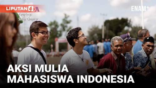 VIDEO: Keren! Aksi Mulia Mahasiswa Indonesia untuk NTT