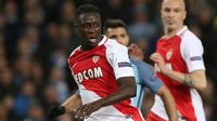 Benjamin Mendy saat tampil bersama AS Monaco. (EPA/Nigel Roddis)
