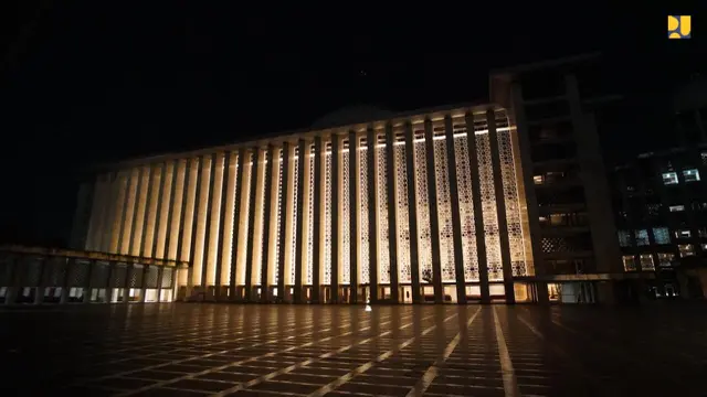 Renovasi Masjid Istiqlal, Jakarta. Dok Kementerian PUPR