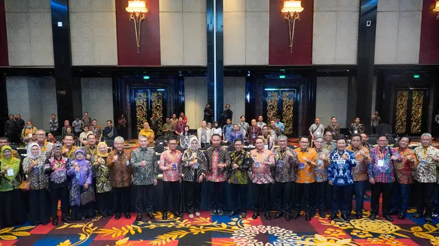 Rapat Umum Pemegang Saham Luar Biasa (RUPSLB) PT Bank Pembangunan Daerah Jawa Barat dan Banten, Tbk (bank bjb) di Grand Ballroom Trans Hotel Bandung. (Dok bank bjb)