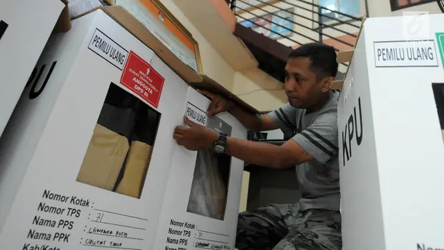 Persiapan Pemilu Ulang di Ciputat
