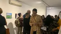Acara Pameran dan Lelang Lukisan “Heart Through Art” oleh Kedubes Ukraina Untuk Indonesia, Sabtu (08/10). (dok. Pribadi)