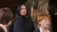 Karakter Ron dan Snape di Harry Potter. (fanpop.com)