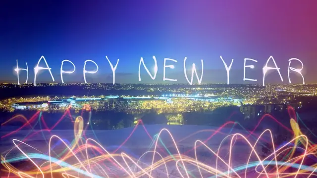 Ilustrasi Tahun Baru