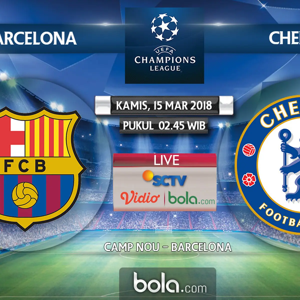 Barcelona vs chelsea live store