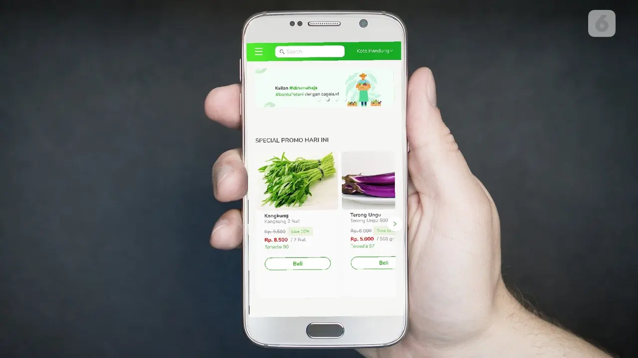 Aplikasi Layanan Pesan-Antar Kebutuhan Pokok Sagala.id Tersedia di Play Store