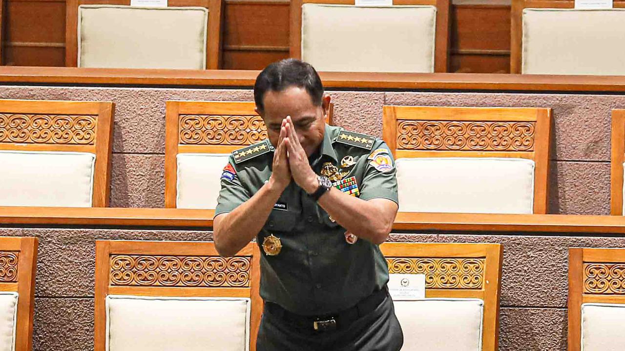 Agus Subiyanto sebagai Panglima TNI