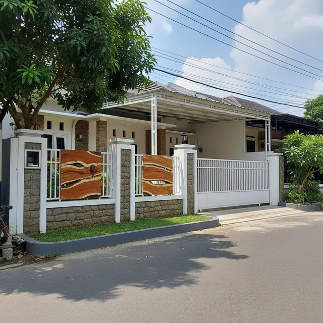 9 Kombinasi Material Pagar yang Membuat Rumah Terlihat Lebih Mahal dari Harga Aslinya