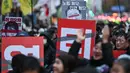 Presiden Korea Selatan Yoon Suk Yeol tidak menghiraukan mosi pemakzulan yang diajukan partai oposisi. (Anthony WALLACE/AFP)
