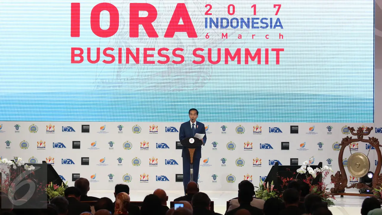 Jokowi IORA Business Summit 2017