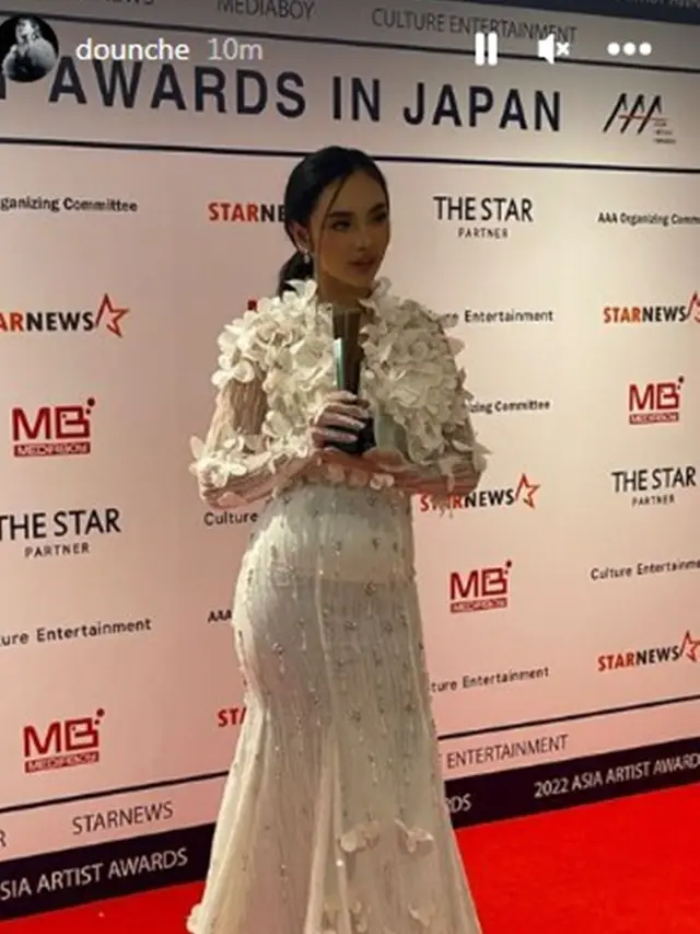 Momen Lyodra Ginting Hadiri Asia Artist Awards 2022 di Jepang, Tampil Memukau