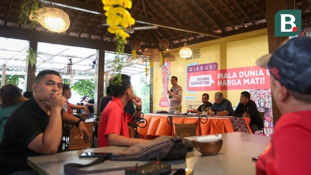 Diskusi Suporter Timnas Indonesia Menyambut Piala Dunia U-20 2023