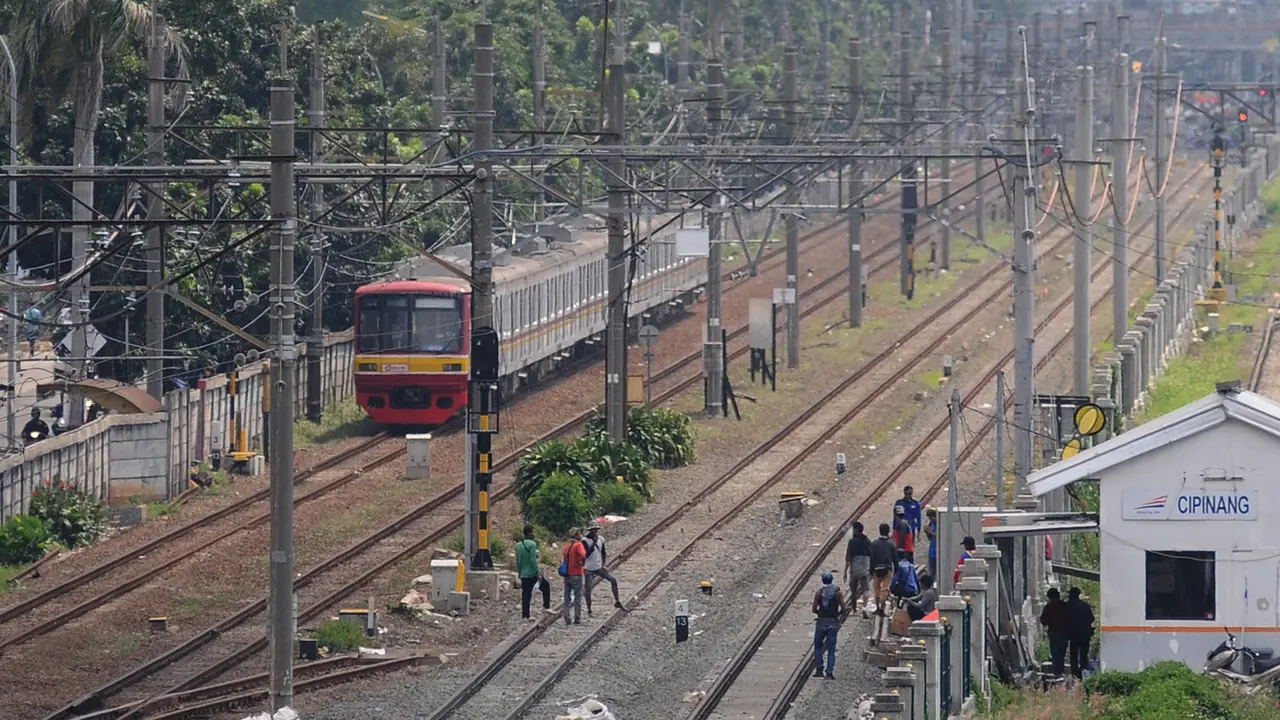 Jalur Dwiganda Jatinegara-Cakung Mulai Digunakan