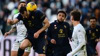 Juventus bertemu Empoli pada lanjutan Serie A 2024/2025, Minggu (2/2/2025). (AFP/Marco Bertorello)