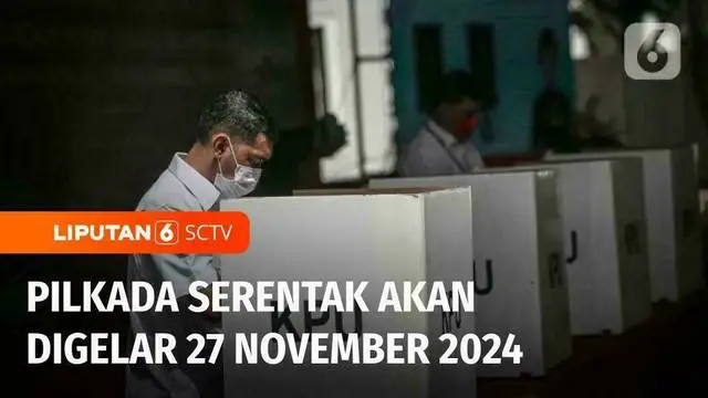 Komisi Pemilihan Umum Republik Indonesia akan menggelar pemilihan kepala daerah atau Pilkada serentak pada 27 November 2024 mendatang.