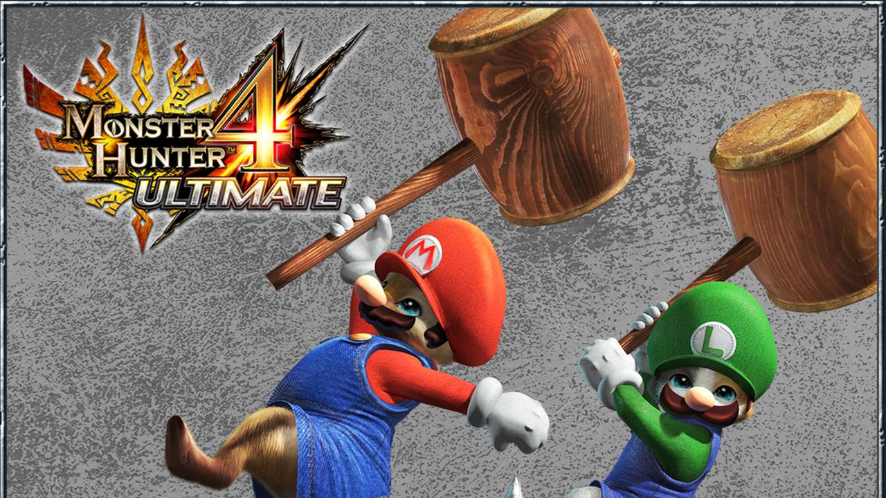Mario dan Luigi Hadir di Monster Hunter 4, Penasaran?