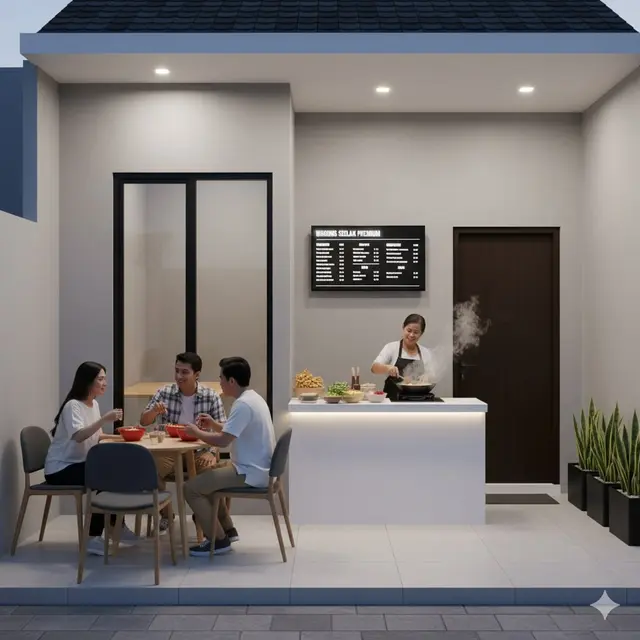 Tampilan Minimalis Modern yang Rapi