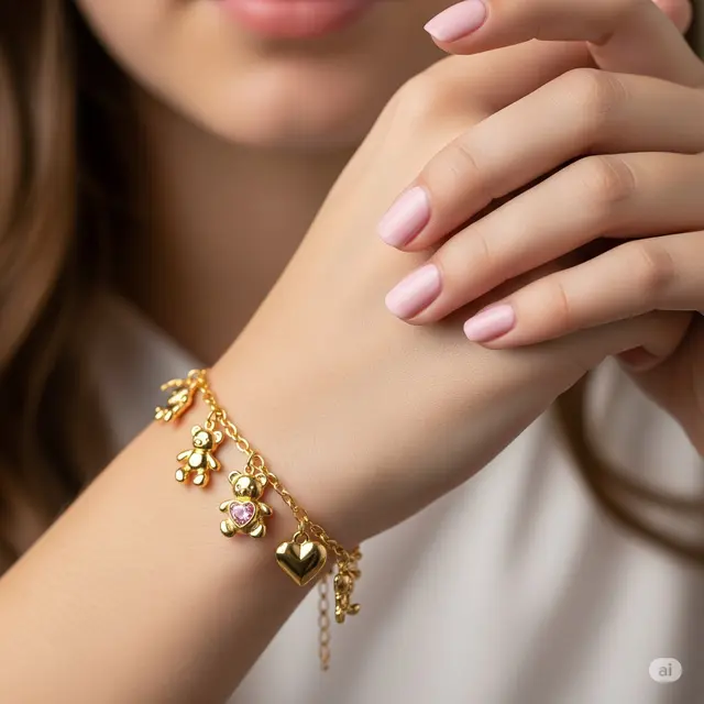 Gelang Charm Karakter Hewan