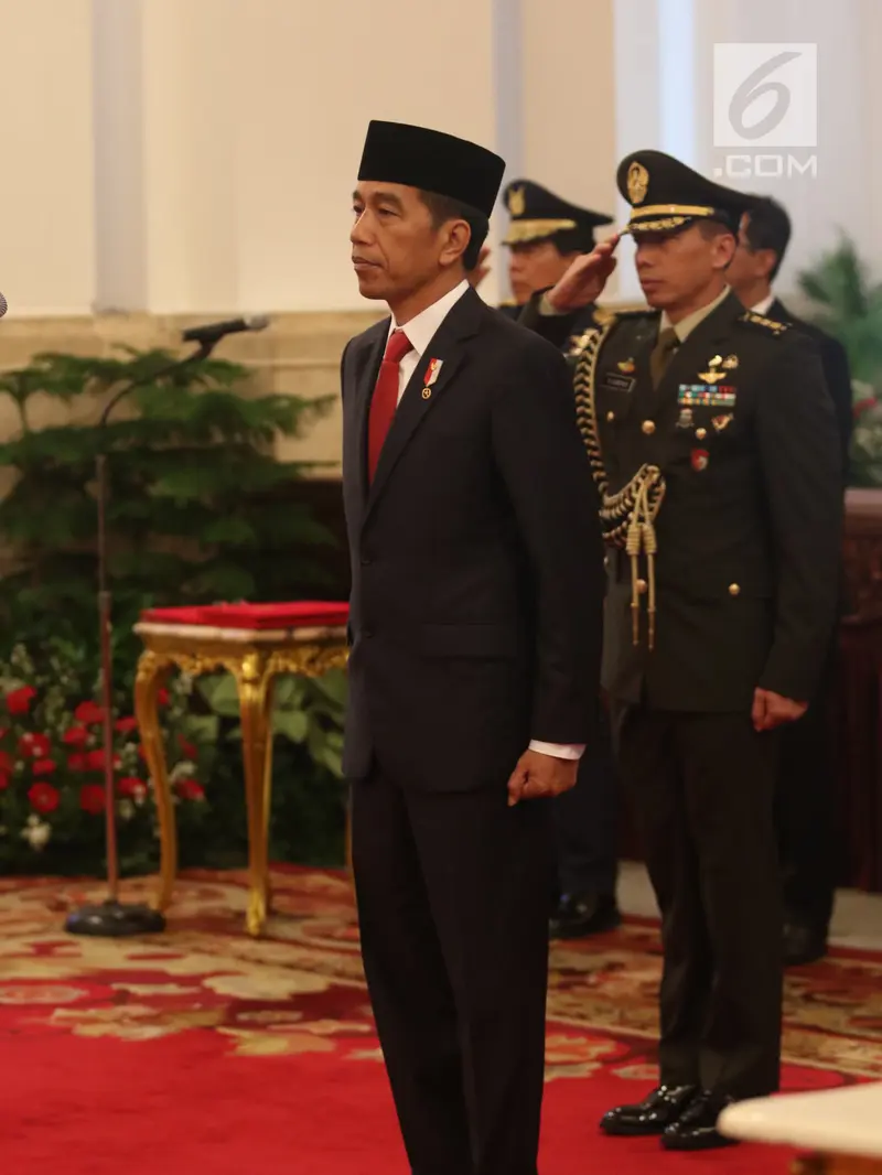 Jokowi Resmi Lantik Andika Perkasa Jadi KSAD