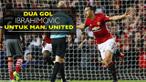 Video dua gol Zlatan Ibrahimovic untuk Manchester United di laga kontra Southampton di Old Trafford pada Jumat (19/8).