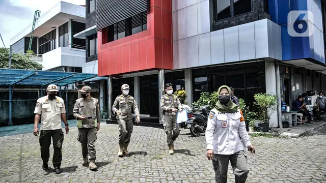 Satpol PP Tanjung Priok Sidak Protokol Kesehatan di Kawasan Industri