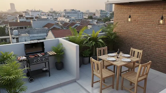 Desain Klasik Modern untuk BBQ