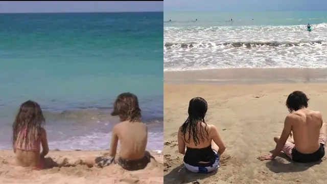 6 Potret Masa Kecil Vs Masa Kini Bryan dan Megan Domani, Kompak Sedari Dulu
