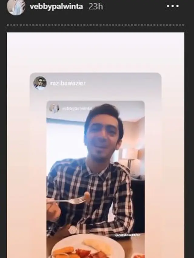 Vebby Palwinta (Foto: Instagram/@vebbypalwinta)